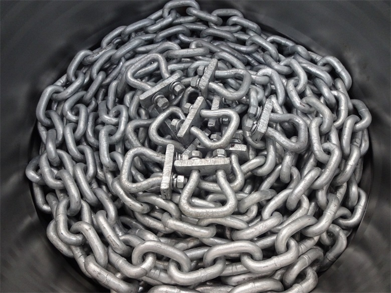 Hot galvanized conveyor ring chain